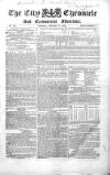 City Chronicle Tuesday 14 January 1845 Page 1