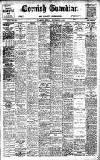 Cornish Guardian Friday 04 September 1908 Page 1