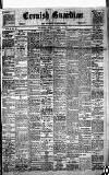 Cornish Guardian Friday 14 January 1910 Page 1