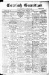 Cornish Guardian Friday 15 February 1918 Page 1