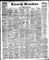 Cornish Guardian Friday 10 February 1922 Page 1