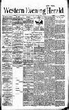 Western Evening Herald Saturday 07 September 1895 Page 1