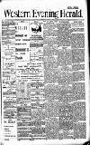 Western Evening Herald Wednesday 09 October 1895 Page 1