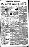 Western Evening Herald Saturday 12 October 1895 Page 1