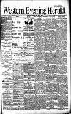 Western Evening Herald Wednesday 23 October 1895 Page 1