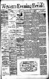 Western Evening Herald Monday 28 October 1895 Page 1