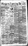 Western Evening Herald Monday 04 November 1895 Page 1