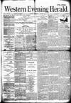 Western Evening Herald Wednesday 26 February 1896 Page 1