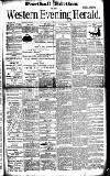 Western Evening Herald Saturday 04 January 1896 Page 1