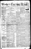 Western Evening Herald Monday 06 January 1896 Page 1