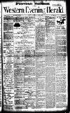 Western Evening Herald Saturday 11 January 1896 Page 1