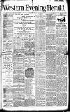 Western Evening Herald Monday 03 February 1896 Page 1