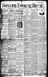 Western Evening Herald Wednesday 15 April 1896 Page 1