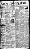 Western Evening Herald Wednesday 29 April 1896 Page 1