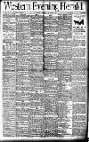 Western Evening Herald Wednesday 26 August 1896 Page 1