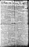 Western Evening Herald Saturday 28 November 1896 Page 1