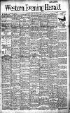 Western Evening Herald Friday 12 February 1897 Page 1