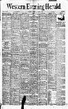 Western Evening Herald Tuesday 23 August 1898 Page 1