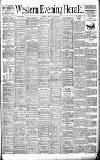 Western Evening Herald Monday 30 July 1900 Page 1