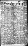 Western Evening Herald Saturday 10 January 1903 Page 1