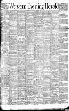 Western Evening Herald Tuesday 29 September 1903 Page 1