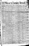 Western Evening Herald Friday 06 January 1905 Page 1