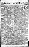 Western Evening Herald Monday 14 August 1905 Page 1