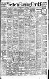 Western Evening Herald Monday 25 September 1905 Page 1