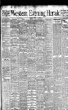 Western Evening Herald Monday 02 October 1905 Page 1