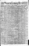 Western Evening Herald Saturday 07 October 1905 Page 1