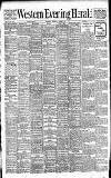 Western Evening Herald Monday 09 October 1905 Page 1