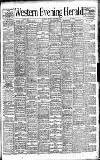 Western Evening Herald Tuesday 16 October 1906 Page 1