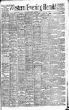Western Evening Herald Wednesday 12 December 1906 Page 1