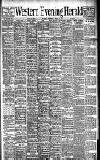 Western Evening Herald Wednesday 08 January 1908 Page 1