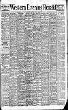 Western Evening Herald Thursday 06 February 1908 Page 1
