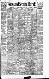 Western Evening Herald Tuesday 11 February 1908 Page 1