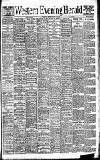Western Evening Herald Monday 16 March 1908 Page 1