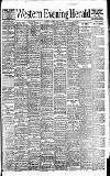 Western Evening Herald Monday 13 April 1908 Page 1