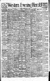 Western Evening Herald Wednesday 05 August 1908 Page 1