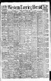 Western Evening Herald Tuesday 01 September 1908 Page 1