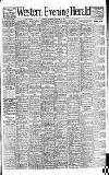 Western Evening Herald Wednesday 02 September 1908 Page 1