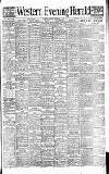 Western Evening Herald Monday 07 September 1908 Page 1