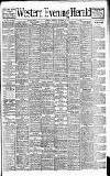 Western Evening Herald Wednesday 09 September 1908 Page 1