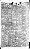 Western Evening Herald Wednesday 16 September 1908 Page 1