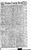 Western Evening Herald Tuesday 22 September 1908 Page 1