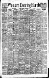 Western Evening Herald Saturday 26 September 1908 Page 1