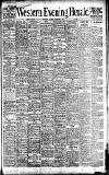 Western Evening Herald Monday 02 November 1908 Page 1