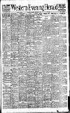 Western Evening Herald Monday 09 November 1908 Page 1