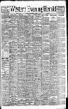 Western Evening Herald Wednesday 02 December 1908 Page 1