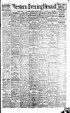 Western Evening Herald Tuesday 12 January 1909 Page 1